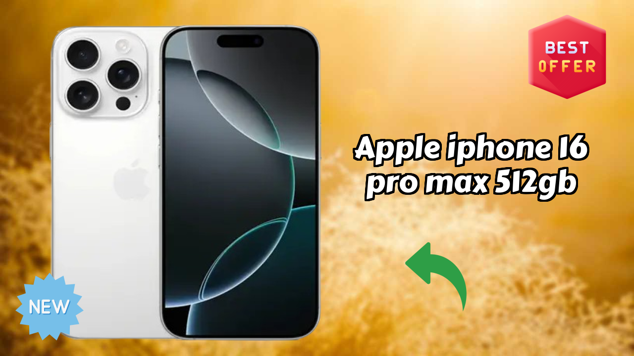 ₹154,900 पर Apple IPhone 16 Pro Max 512GB - इस क़ीमत के तहत बेस्ट फोन