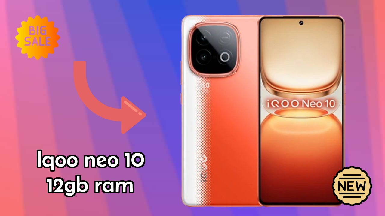 IQOO Neo 10 12GB RAM डिस्प्ले तकनीक: AMOLED रिव्यु