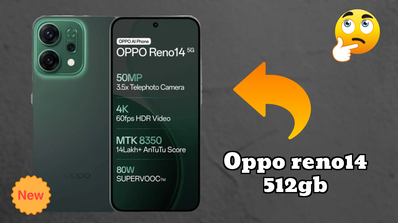 OPPO Reno14 512GB डिस्प्ले तकनीक: 6.59 Inches (16.74 Cm) स्क्रीन