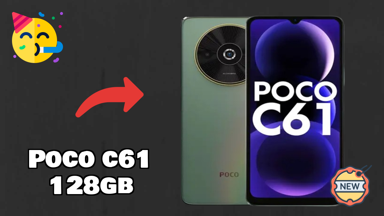 POCO C61 128GB क़ीमत रिव्यु: ₹8,499 अच्छा निवेश?