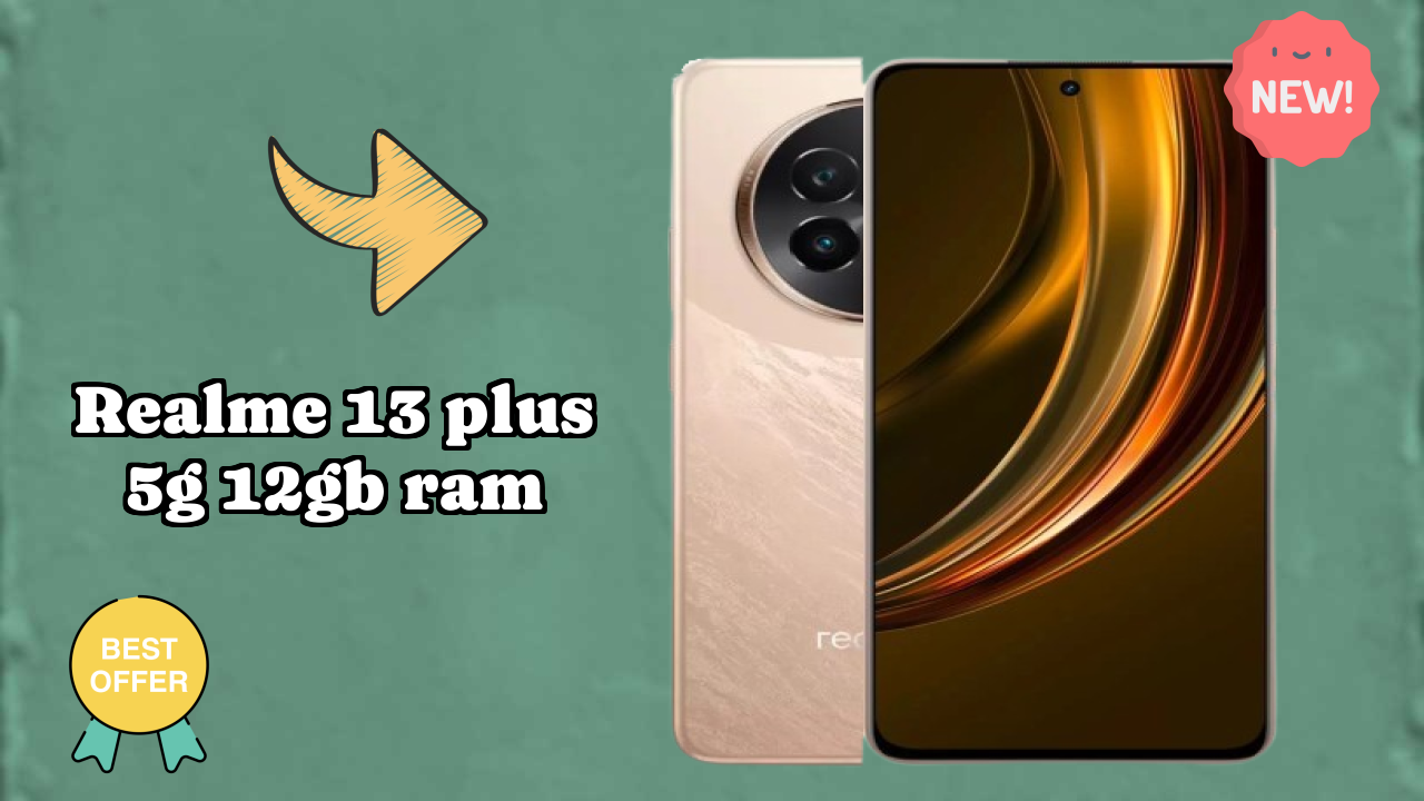 Realme 13 Plus 5G 12GB RAM शो: 12 GB RAM मल्टीटास्किंग टेस्ट