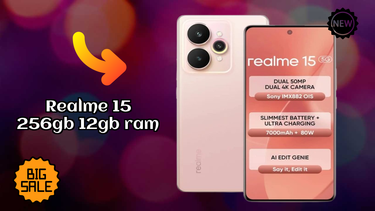 Realme 15 256GB 12GB RAM 2026 कैमरा, बैटरी और डिस्प्ले ब्रेकडाउन