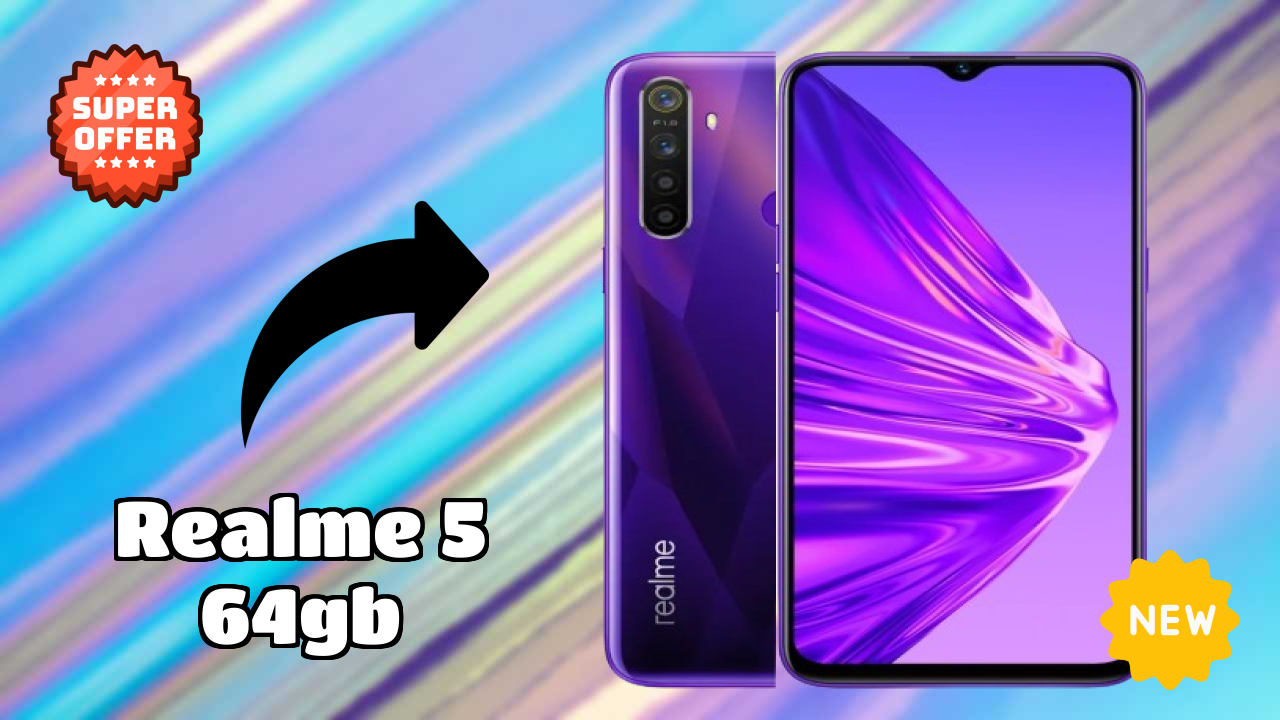 Realme 5 64GB डिस्प्ले रिव्यु: 6.5 Inches (16.51 Cm) स्क्रीन साइज़