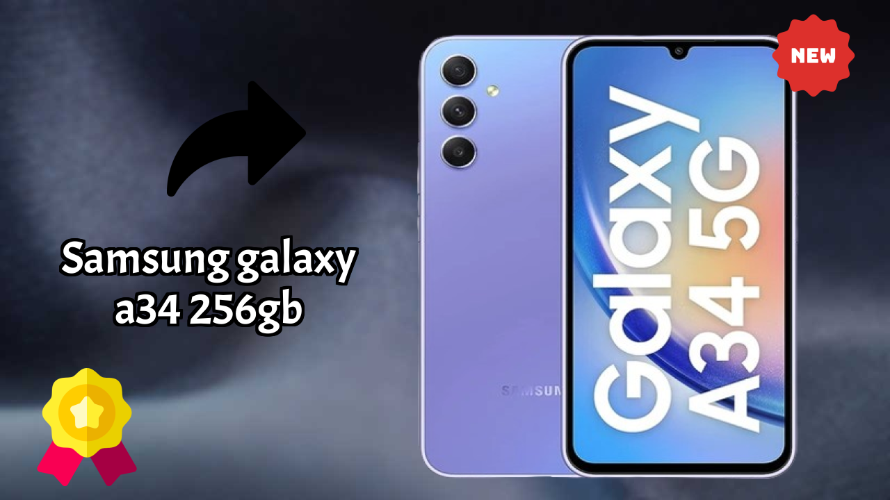 Samsung Galaxy A34 256GB डिस्प्ले साइज़: 6.6 Inches (16.76 Cm) स्क्रीन क्वॉलिटी